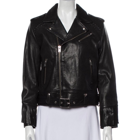 Iro Lamb Leather Biker Jacket
